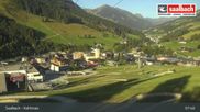 Archived webcam image showing Kohlmais Base Area on 15 Aug 2026 at 08:46