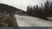 Archived webcam image showing Panoramabahn Mönchkirchen - Top Station on 13 Apr 2026 at 07:02