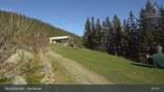 Archived webcam image showing Panoramabahn Mönchkirchen - Top Station on 13 May 2026 at 08:45