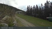 Archived webcam image showing Panoramabahn Mönchkirchen - Top Station on 13 May 2026 at 19:45