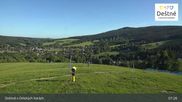 Archived webcam image showing Destné v O.h. - Ski Resort on 29 May 2026 at 07:18