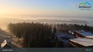Archived webcam image showing Cerná hora on 27 Oct 2026 at 07:03
