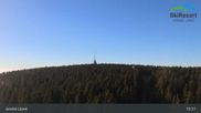 Archived webcam image showing Cerná hora on 27 Oct 2026 at 15:03