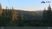 Archived webcam image showing Bílá Chair Lift on 28 May 2026 at 05:44