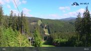 Archived webcam image showing Bílá Chair Lift on 28 May 2026 at 09:44