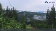Archived webcam image showing Bílá Chair Lift on 12 Jul 2026 at 17:26