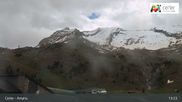 Archived webcam image showing Cerler Ski Resort - Base Station on 14 May 2026 at 13:47