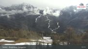 Archived webcam image showing Stiergarten Mountain, Sexten Dolomites on 29 Apr 2026 at 17:18