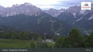 Archived webcam image showing Stiergarten Mountain, Sexten Dolomites on 19 Jun 2026 at 03:23