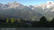 Archived webcam image showing Stiergarten Mountain, Sexten Dolomites on 19 Jun 2026 at 07:23