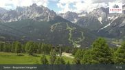 Archived webcam image showing Stiergarten Mountain, Sexten Dolomites on 19 Jun 2026 at 11:23