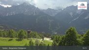 Archived webcam image showing Stiergarten Mountain, Sexten Dolomites on 19 Jun 2026 at 15:23