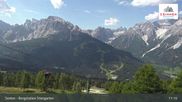 Archived webcam image showing Stiergarten Mountain, Sexten Dolomites on 30 Jul 2026 at 11:53