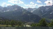 Archived webcam image showing Stiergarten Mountain, Sexten Dolomites on 30 Jul 2026 at 13:53