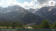 Archiviertes Webcam Bild: 3 Zinnen Dolomiten: Stiergarten am 03.08.2026 um 13:41 Uhr