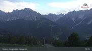 Archiviertes Webcam Bild: 3 Zinnen Dolomiten: Stiergarten am 03.08.2026 um 19:41 Uhr