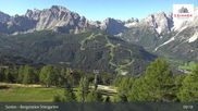 Archived webcam image showing Stiergarten Mountain, Sexten Dolomites on 26 Aug 2026 at 09:33