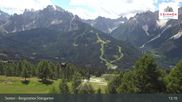 Archived webcam image showing Stiergarten Mountain, Sexten Dolomites on 26 Aug 2026 at 13:33