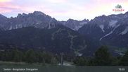 Archived webcam image showing Stiergarten Mountain, Sexten Dolomites on 14 Sep 2026 at 03:51