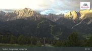 Archived webcam image showing Stiergarten Mountain, Sexten Dolomites on 14 Sep 2026 at 07:51