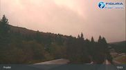 Archived webcam image showing Ski Resort Praděd - Jeseniky on 24 Sep 2026 at 19:28