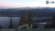 Archived webcam image showing Webcam Herzogstand: View Lake Kochel on 26 Feb 2026 at 01:56