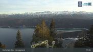 Archived webcam image showing Webcam Herzogstand: View Lake Kochel on 26 Feb 2026 at 17:25