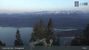 Archiviertes Webcam Bild: Blick vom Herzogstand auf den Kochelsee am 12.04.2026 um 01:49 Uhr