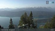 Archiviertes Webcam Bild: Blick vom Herzogstand auf den Kochelsee am 25.05.2026 um 08:19 Uhr