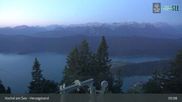 Archiviertes Webcam Bild: Blick vom Herzogstand auf den Kochelsee am 12.07.2026 um 05:40 Uhr