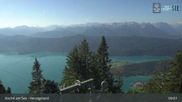 Archiviertes Webcam Bild: Blick vom Herzogstand auf den Kochelsee am 12.07.2026 um 09:40 Uhr