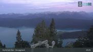 Archiviertes Webcam Bild: Blick vom Herzogstand auf den Kochelsee am 27.08.2026 um 03:12 Uhr