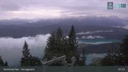 Archived webcam image showing Webcam Herzogstand: View Lake Kochel on 17 Sep 2026 at 07:40