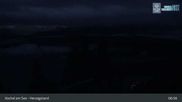 Archiviertes Webcam Bild: Blick vom Herzogstand auf den Kochelsee am 11.10.2026 um 07:23 Uhr