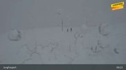 Archived webcam image showing Peak Jungfraujoch on 11 May 2026 at 09:24