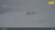 Archived webcam image showing Peak Jungfraujoch on 11 May 2026 at 11:24