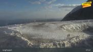 Archived webcam image showing Peak Jungfraujoch on 3 Aug 2026 at 08:05