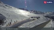 Archived webcam image showing Hochgurgl - Top Mountain Crosspoint on 26 Feb 2026 at 11:10