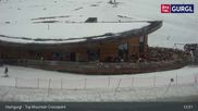 Archiviertes Webcam Bild: Hochgurgl: Top Mountain Crosspoint und Talstation Kirchenkarbahn am 12.04.2026 um 13:55 Uhr