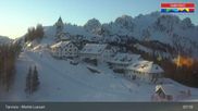 Archiviertes Webcam Bild: Tarvisio - Panorama Monte di Lussari am 26 Feb 2026 um 07:10 Uhr
