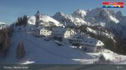 Archiviertes Webcam Bild: Tarvisio - Panorama Monte di Lussari am 26 Feb 2026 um 15:10 Uhr