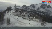 Archiviertes Webcam Bild: Tarvisio - Panorama Monte di Lussari am 12.04.2026 um 07:11 Uhr