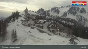 Archiviertes Webcam Bild: Tarvisio - Panorama Monte di Lussari am 12.04.2026 um 09:11 Uhr