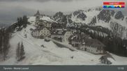 Archiviertes Webcam Bild: Tarvisio - Panorama Monte di Lussari am 12.04.2026 um 17:11 Uhr