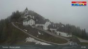 Archived webcam image showing Tarvisio - Webcam Monte Lussari on 12 May 2026 at 08:01