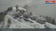 Archived webcam image showing Tarvisio - Webcam Monte Lussari on 12 May 2026 at 13:01