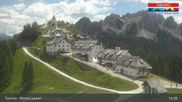 Archiviertes Webcam Bild: Tarvisio - Panorama Monte di Lussari am 12.07.2026 um 13:10 Uhr