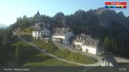 Archived webcam image showing Tarvisio - Webcam Monte Lussari on 10 Aug 2026 at 07:17
