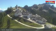 Archiviertes Webcam Bild: Tarvisio - Panorama Monte di Lussari am 26.08.2026 um 13:22 Uhr