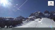 Archived webcam image showing Kreuzbergpass (Alpine Pass) on 26 Feb 2026 at 11:27